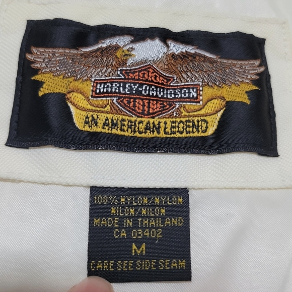 Harley Davidson Vintage Nylon Racing  Women's Jacket. - Picture 10 of 16